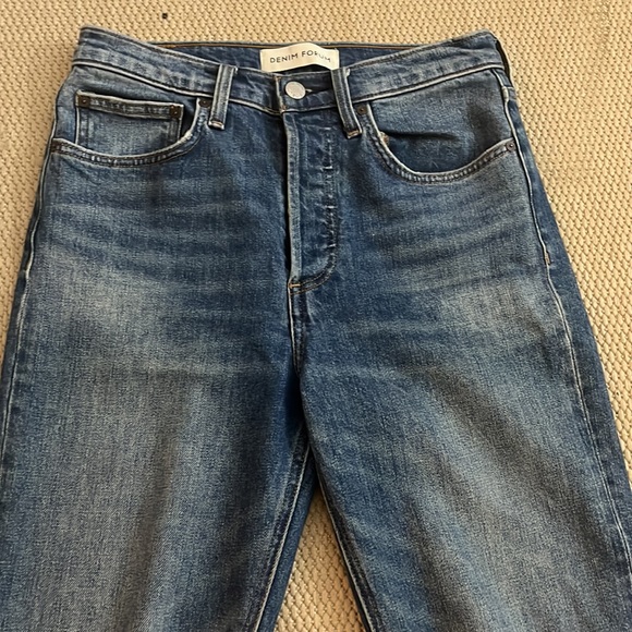 Aritzia Denim Forum The Yoko High Rise Slim Jeans Size 27 - Picture 3 of 9